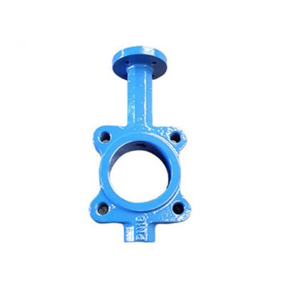 China Butterfly Valve Casting Steel ISO 5211 Butterfly Valves Body Part For Oil for sale