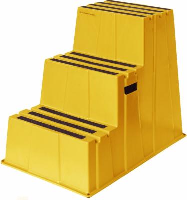 China Industrial Plastic Storage Step Stools Safety Light Weight for sale