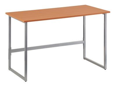 China Wholesale Modern Wood Table Top And Rectangular Metal Table Legs Office Desk Table for sale