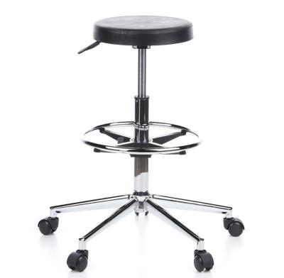 China (Size)Adjustable Adjustable Task Chair With Footrest Dental Salon Stool Bar Stool Saddle Chair for sale