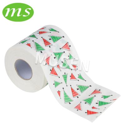 China Funny Christmas Tree Toilet Paper Virgin Wood Pulp Christmas Gifts For Hilarious Xmas Holiday Party Gag Gifts for sale