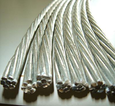 China Zinc-coated Steel Wires Strand 7×1.6mm for Greenhouse for sale