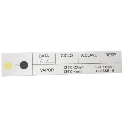 China Medical Sparta 4 Class 5 Class 6 VAPOR Indicator Card Indication Strip for sale