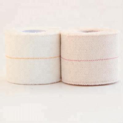 China 100% Cotton Elastic Adhesive Bandage, EAB Tape For With Medical/Without Line for sale