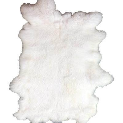 China Natural Genuine Chinchilla Rex Rabbit Fur Pelt Skins Auto Upholstery Skins for sale