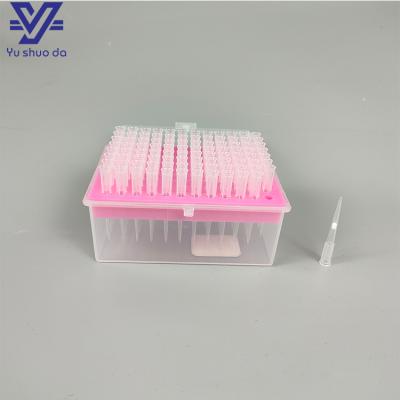 China With White Filter Disposable Sterile 20ul Plastic Pipette Tips for sale