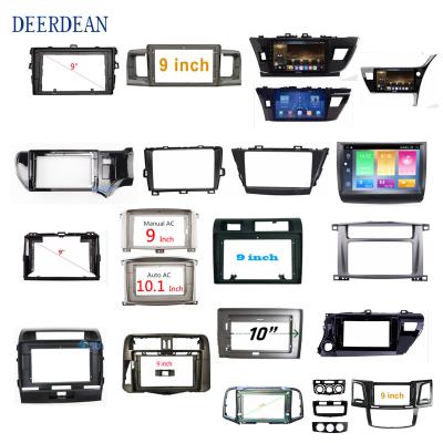 China GPS Car DVD Radio Fascia Frame Plate For Toyota Corolla 2009 2010 2011 prius fj land cruiser hilux hilux hiace hortuner tundra camry rav4 for sale