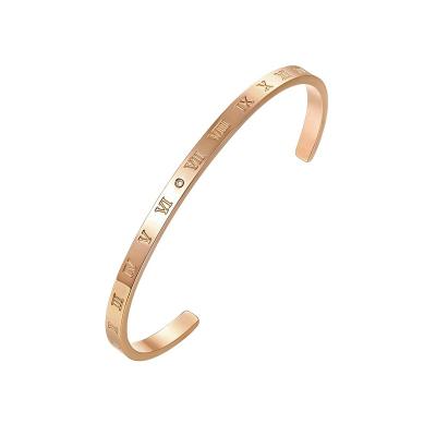 China New Arrival Fashionable Stainless Steel Bracelet Couples C-shaped Bracelet Casual/Sporting Best Wholesale Custom Prices for sale