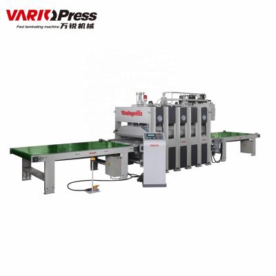 China furniture & door veneer laminating hot press machine for sale