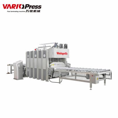 China Factory Cycle Short Laminating Hot Press Machine for sale