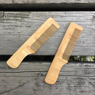 China 100% biodegradable; Portable Custom Beard Comb Wooden Logo Wood Beard Comb Wood Wide Tooth Comb for sale