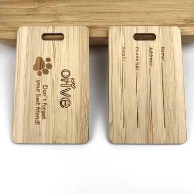 China New Design China OEM Professional Fashion Wooden Bamboo Postcard Bamboo Business Card for sale