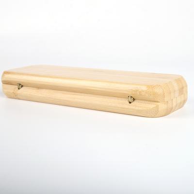 China Reusable; Pen Organizer Case Natural Wood High Quality Eco-Friendly Pen With Box Luxury Bamboo for sale