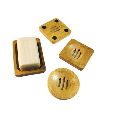 China New Product Eco Sustainable Handmade Bathroom Soap Holder Natural Bamboo Soap Dish for sale