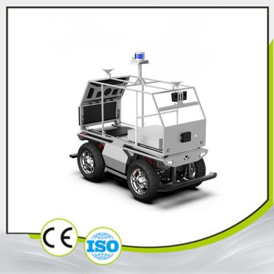 China UGV Outdoor Offroad 4 Radantrieb Robot Chassis 48 V Servomotorantrieb zu verkaufen