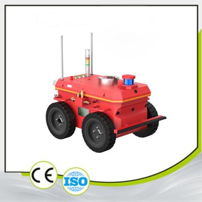 China Lading 80 kg Vierwiel offroad UGV-chassis uitgerust met inspectieapparatuur Te koop