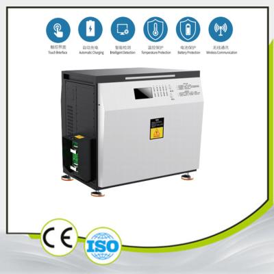 China Foto-elektrische inductie AGV-oplaadstation 24V/48V100A oplaadbare lithiumbatterij Te koop