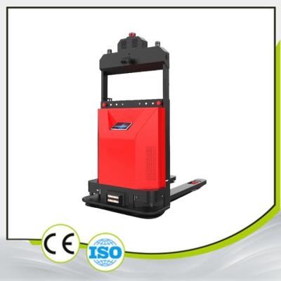 China Intelligent Laser Guided Forklift AGV Load 1000KG High Performance for sale