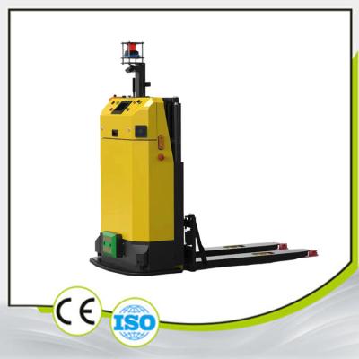 China Capacidad de carga 1.2T Pallet Jack Agv elevadora elevadora usada en almacenamiento en frío en venta