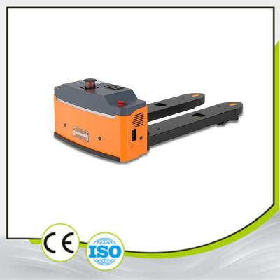 Cina Laser SLAM Navigation Ultra Low Forklift AGV Carico 1000KG Differenziale Drive in vendita