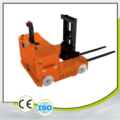 China High Precision Reach Forklift AGV Material Handling Load 1500KG Fork Height 1.6m for sale