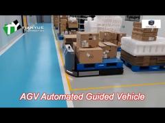 logistics agv automated guided vehicle robot 1000kg two-wheel differential drive