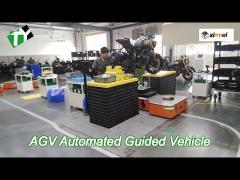 electric single-lift omnidirectional agv automated guided vehicle 1500kg load capacity steering whee