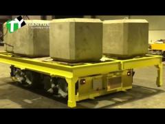 Attitude Adjustment AGV Automated Guided Vehicle Engine Installation Work Platform Jacking