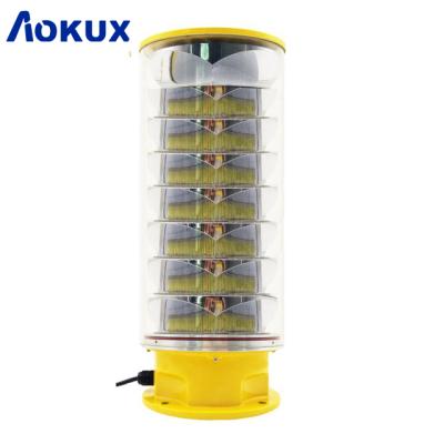 China 20-60 Flashes Aokux ICAO FAA 360 Degree Aircraft High Intensity Obstruction Light for sale