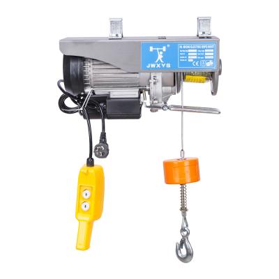 China High quality mini electric wire hotels wire rope hoist miniature hoist lifting equipment for sale