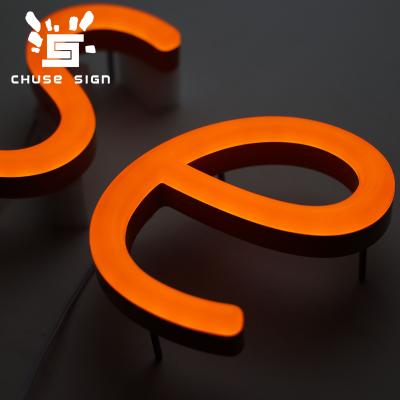 China Buildings CHUSE Custom Make Channel 3D Letters Led Neon Lights Sign Open Signage For Bar for sale