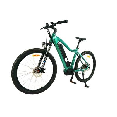 China Aluminum Alloy 27.5 Inch Fat Tire Electric Bike Mid Drive Mountain MTB Electric Bike for sale