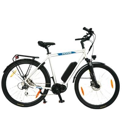 China Aluminum Alloy Electric Bike 250W Electric Bike Eu Warehouse Hybrid E Bike Full Electric Suspension for sale