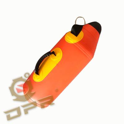 China Spearfishing DPR brand 15L 30L 45L heavy duty torpedo PVC buoy spearfishing float for sale