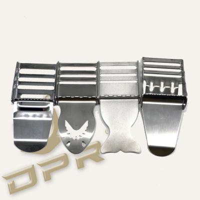 China DPR Scuba Diving Brand Scuba Dive 420 Stainless Steel Weight Belt Buckle For Webbing Belt With Clastic Style Design for sale