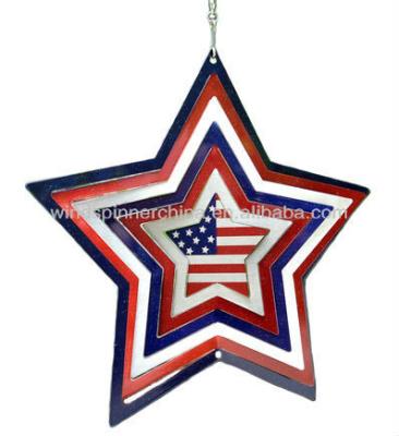 China Europe Metal Wind Spinner--FLAG for sale