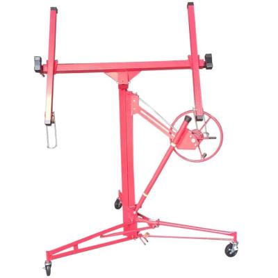 China Easy Operation Safety Convenience Factory high quality Plasterboard drywall board lifter hoist panel lift Board Wheeled Service Panel Lifter for sale