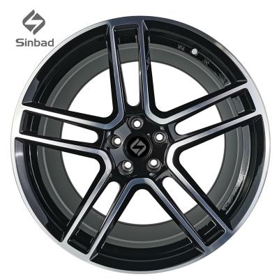 China ALUMINUM ALLOY HUB WHEELS 2022 17 18 19 Inch Wheel Aluminum Wheels Rims Wholesale 5  Customize Fishing Face Color Material Machine for sale