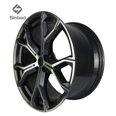 China ALLOY 18 Inch 5 Hole Car Rims Alloy Wheel Black Silver OEM Customized Color Design Chrome Material Origin Impact Warranty Service PCD for sale