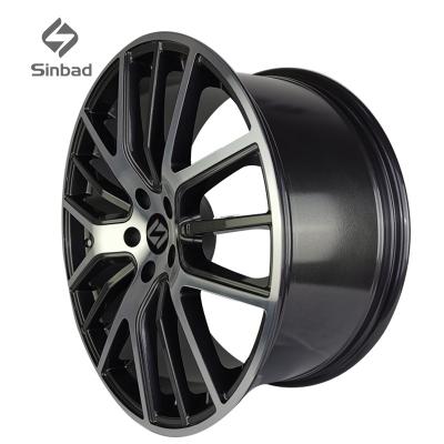 China Customized Car Rims Wheels 16 17 18 Inch Structure Alloy Black Silver Accessories Auto Steel Box Item Aluminium Pcs Color for sale