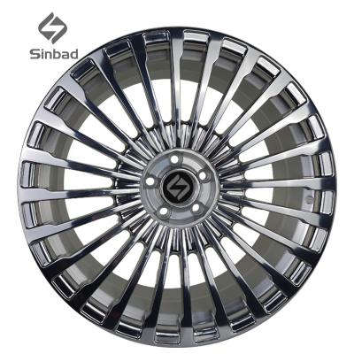 China Aluminium alloy alloy wheels customized 20 inch passenger car rim forged wheel gloss black coated pcd 5*120 for BMW for sale