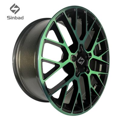 China Aluminium alloy Car SUV sports car  Exquisite wheel forging casting wheel hub five holes 20, 21, 22 inch passenger for sale