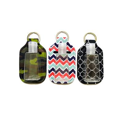 China Pocket Case Wholesale Sanitizer Hand Bottle Holder Sanitizer Spray Europe Hand Key Chain for sale