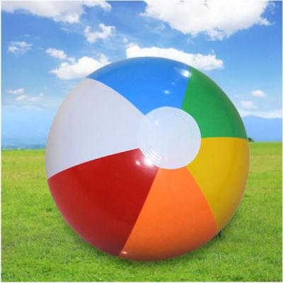 China Party Promotional Transparent Clear Logo Inflatable Toy Summer Beach Ball for sale