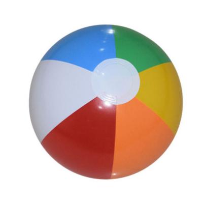 China Cute Clear Toy Promotional Porcelain Cartoon Full Printing Inflatable White Beach Ball for sale