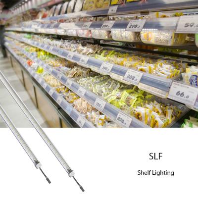 Cina Led Cabinet Shelf Lighting Strips Aluminium Profile Cosmetic Shelves Light With Magnet in vendita