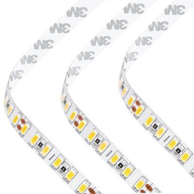 China 24VDC 120pcs SMD Flexible Strip Light 5M 4000K Warm White Led DC24V 8mm for sale