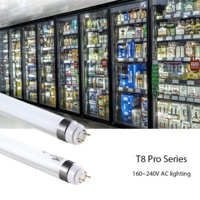 China IP20 waterproof high Voltage nature white T8 led refrigerator freezer tube light à venda