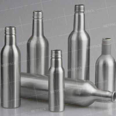 China Drink Top Selling High Quality Premium Aluminum Colored Whiskey Bottle for sale