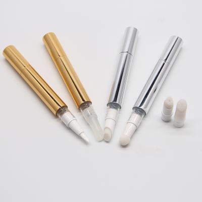 China DOUBLE WALL Container Cosmetic Pen Aluminum Twist Pen for sale